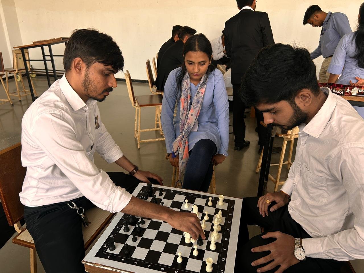 The Chess and Carrom Tournament at Gyanmanjari Institute of Law, Bhavnagar (Venue: FF16)
